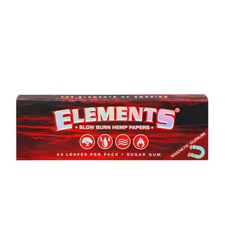 Elements 1 1/4 Slow Burn Hemp Rolling Papers