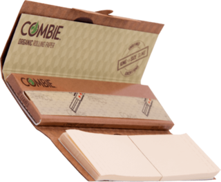 Combie King Size Slim Unbleached Papers and Tips 32