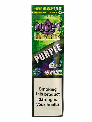 Juicy Hemp Wraps 2 pack - Purple